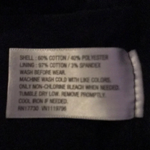 𝅺CHEROKEE uniform skort pleated adjustable waistband navy blue NWOT size 12 - Picture 5 of 8